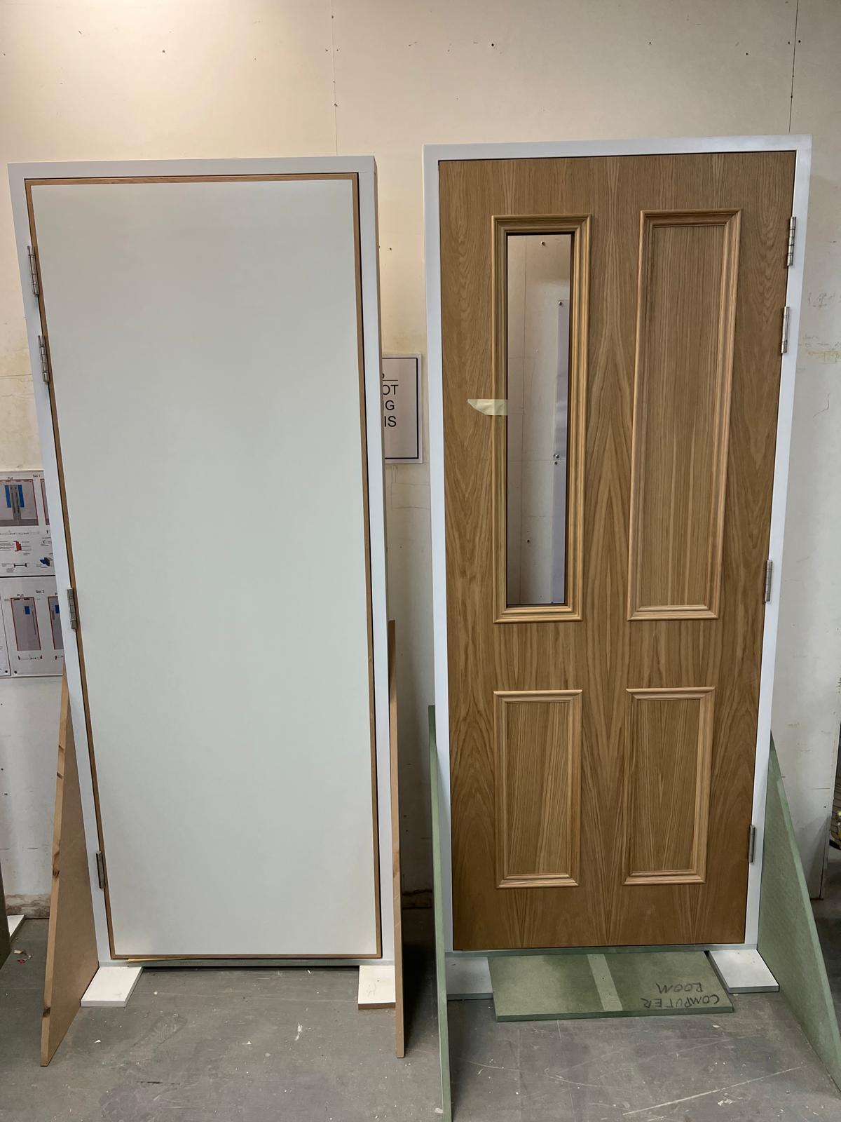 Fire door installation, image 7